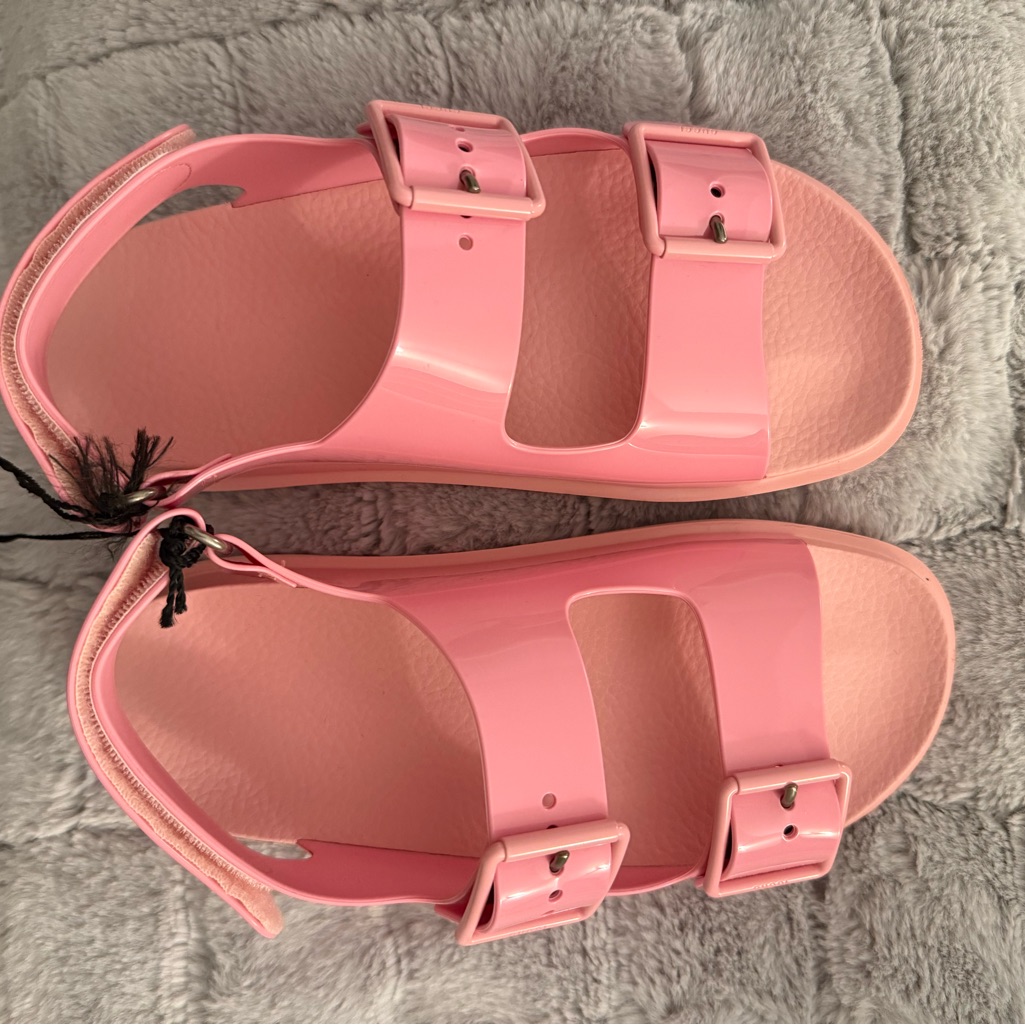 Gucci Pink Sandals With Double Straps